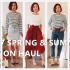 【Tia】2017春夏购物分享 |  粗腿怪的春夏穿搭  2017 Spring Try On Haul | Style