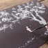 【每日绘画治愈】美妙的白色爱情-爱情侣树-绘画技巧-投个币吧！