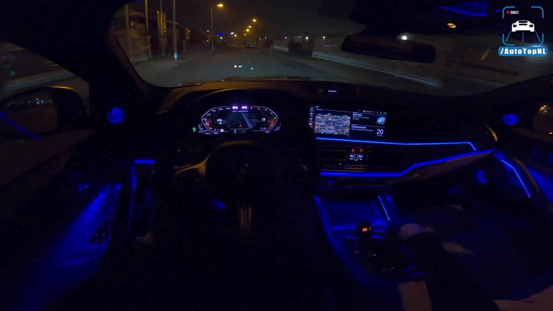 2020宝马x6海外夜晚试驾pov