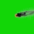 绿幕抠像空中坠毁的飞机