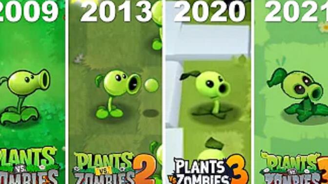 [PVZ] 2009-2021年植物大战僵尸游戏的演变过程