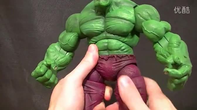漫威 Marvel Legends Icons 12寸 绿巨人 hulk toybiz 玩具测评