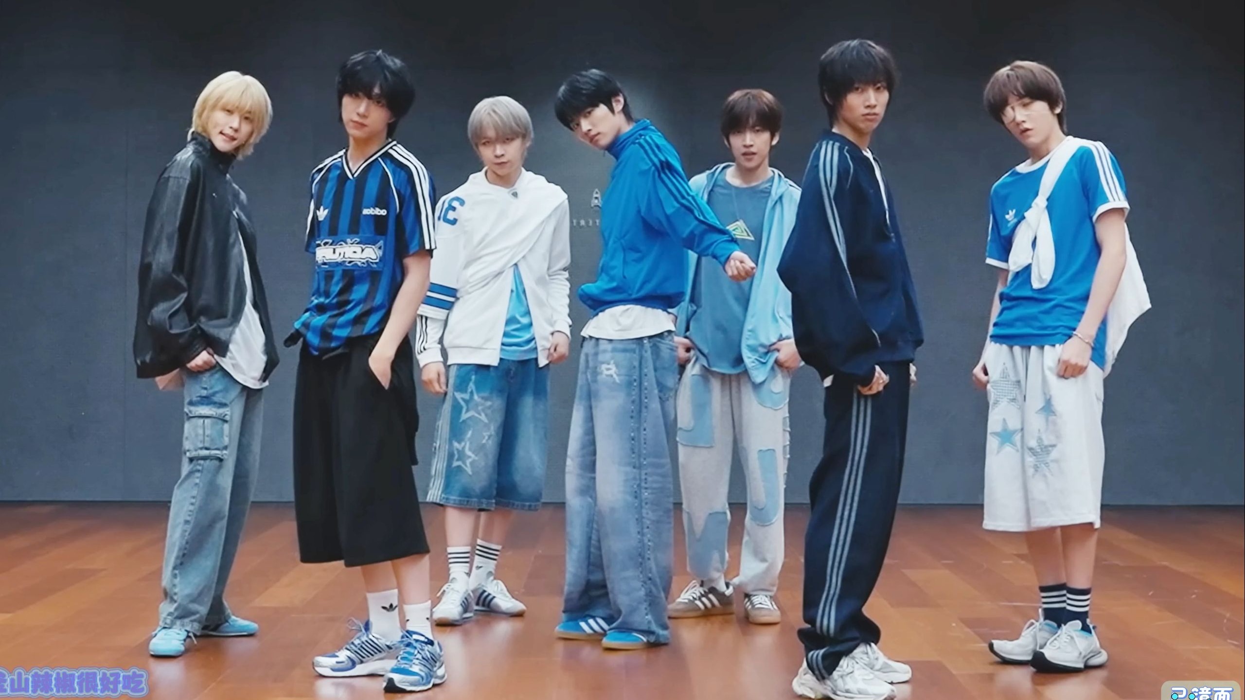 『4K镜面扒舞』新男团IDID出道先行曲 STEP IT UP镜面放大练习室 放大+加亮+音源替换 扒舞用