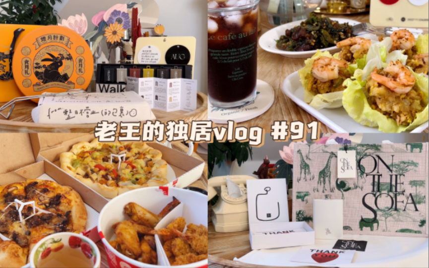 独居女生碎嘴子日常vlog91 被小地瓜忽悠的一周购物分享 快递开箱颜值jiu壶 小众包包 咖啡 手机壳 必胜客达咩东北减脂餐 无米饭