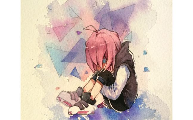 水彩雨声回响61幼年紫堂幻