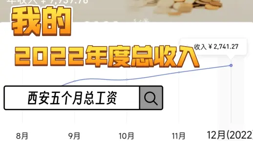 西安上班五个月工资总和