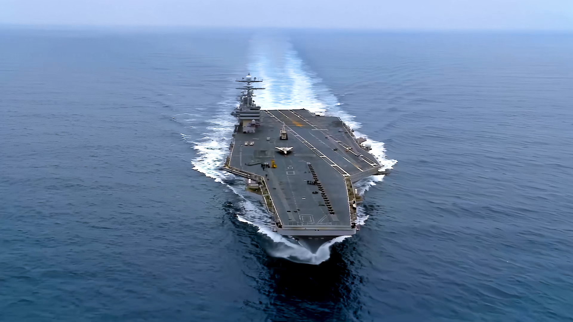 【4K60帧】美国海军尼米兹级核动力多用途航空母舰