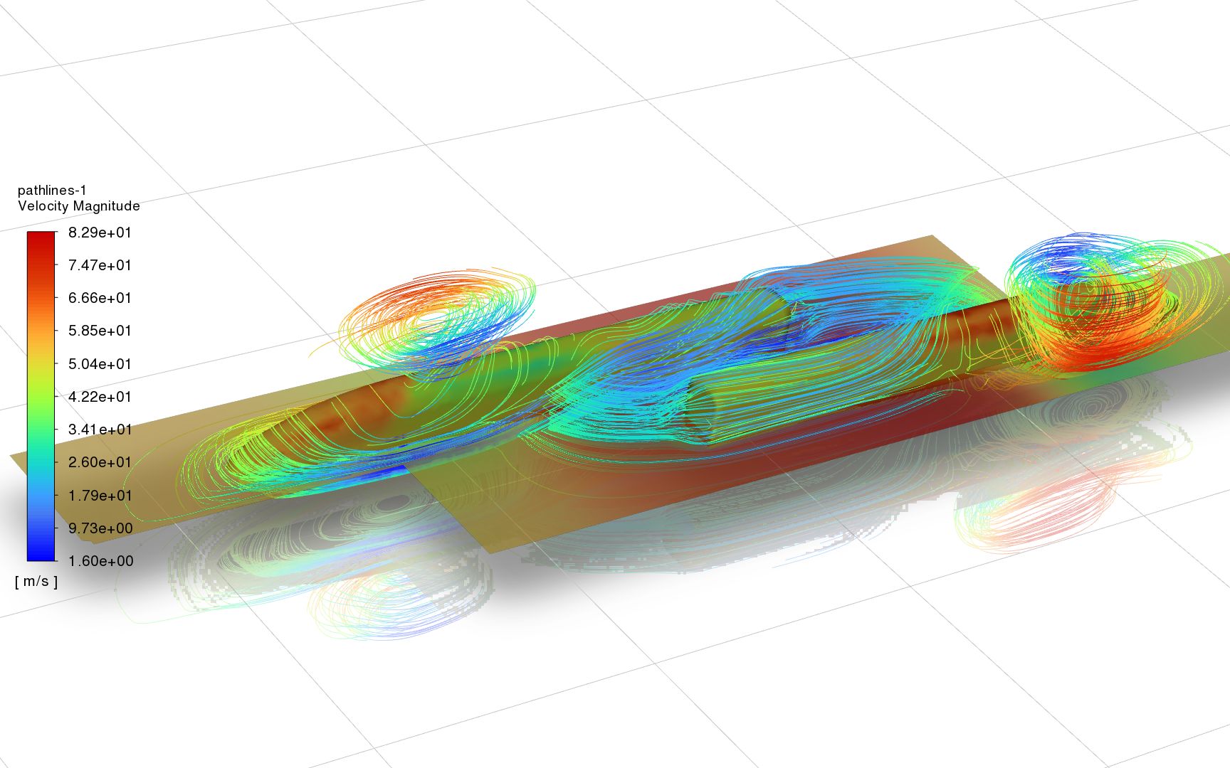 icem+fluent复兴号高铁会车流场仿真（滑移网格）