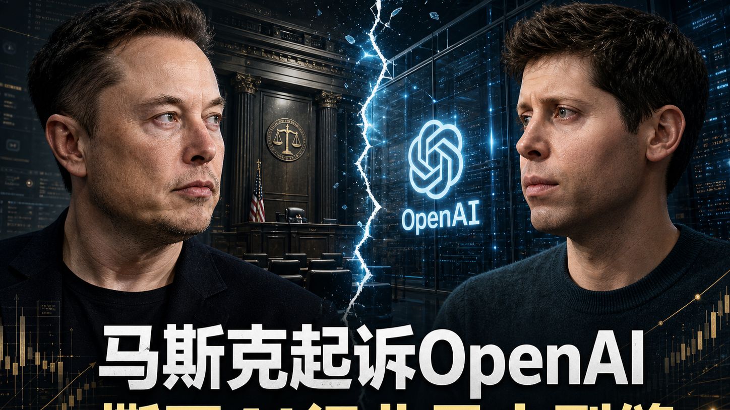 马斯克起诉OpenAI，撕开AI行业最大裂缝