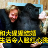 真实人兽恋！美女竟选择嫁给一只大猩猩，疯狂地想为他生孩子！婚后生活让人脸红心跳