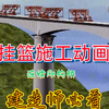 连续刚构桥 挂篮施工◎施工动画《科普