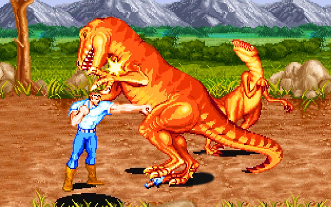 30年前的游戏神作《恐龙快打》，究竟隐藏了多少秘密？