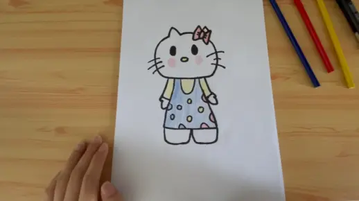 【星星学堂】云课堂之hellokitty凯蒂猫绘画教学