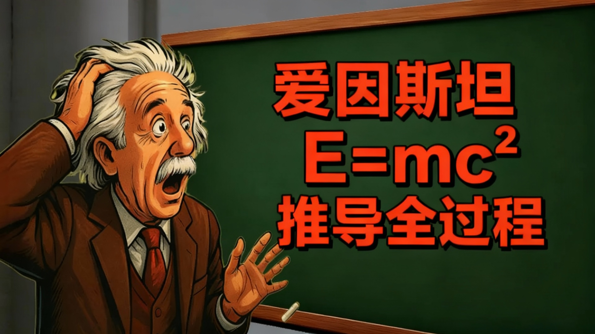 【中配】爱因斯坦如何推导出E=mc² 我终于明白了 - FloatHeadPhysics