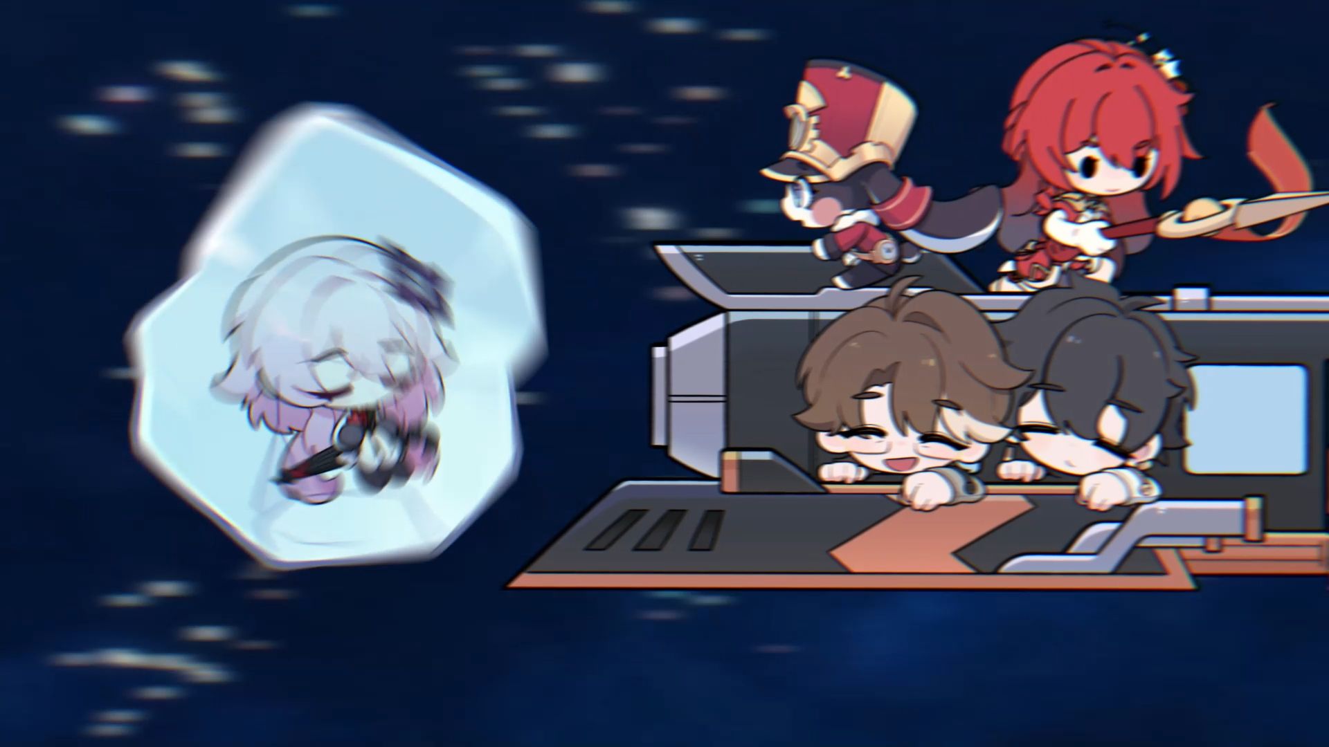姬子：宇宙里怎么还有减速带？