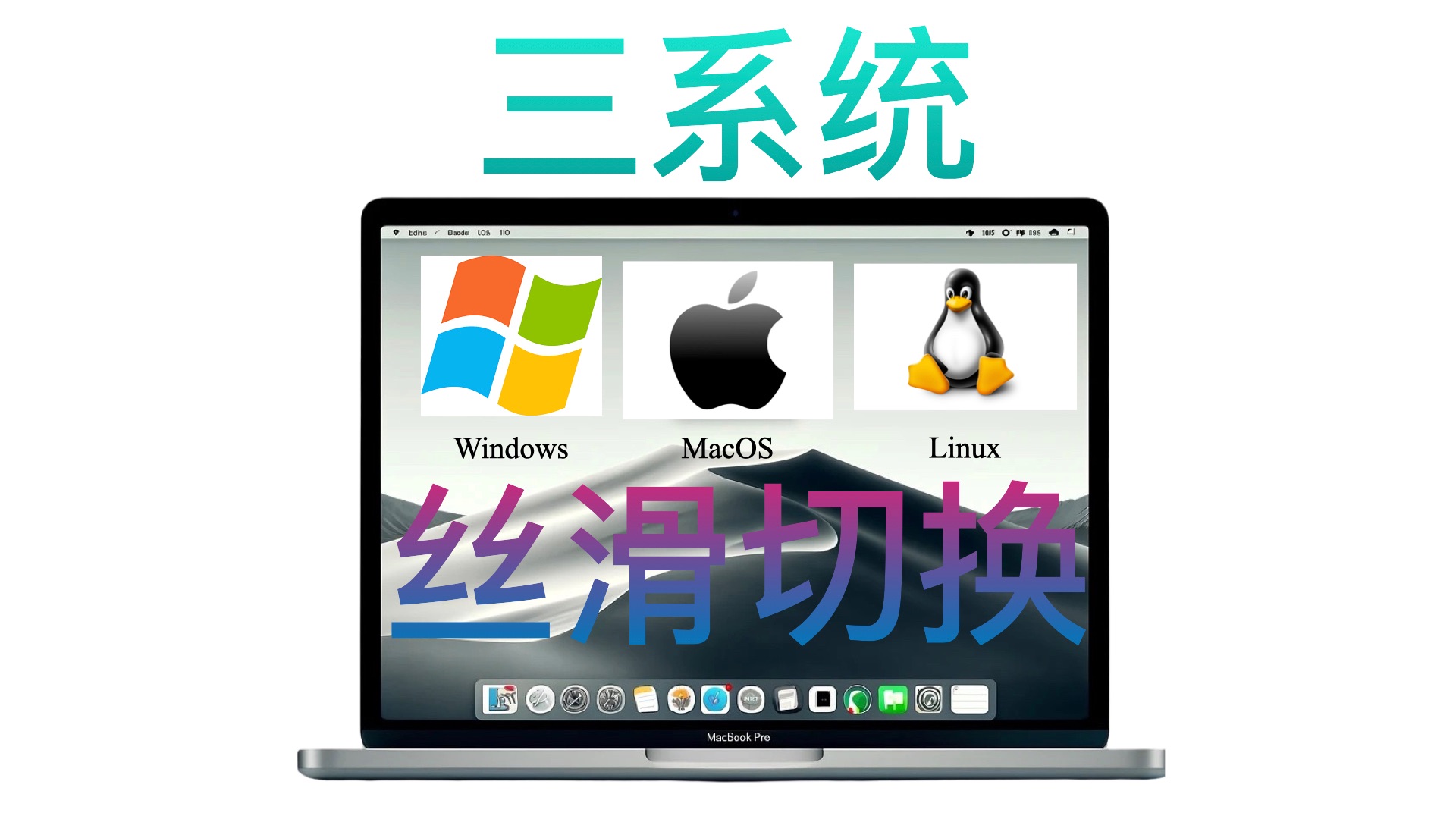 一个软件实现在mac上Windows Linux macOS三系统丝滑切换