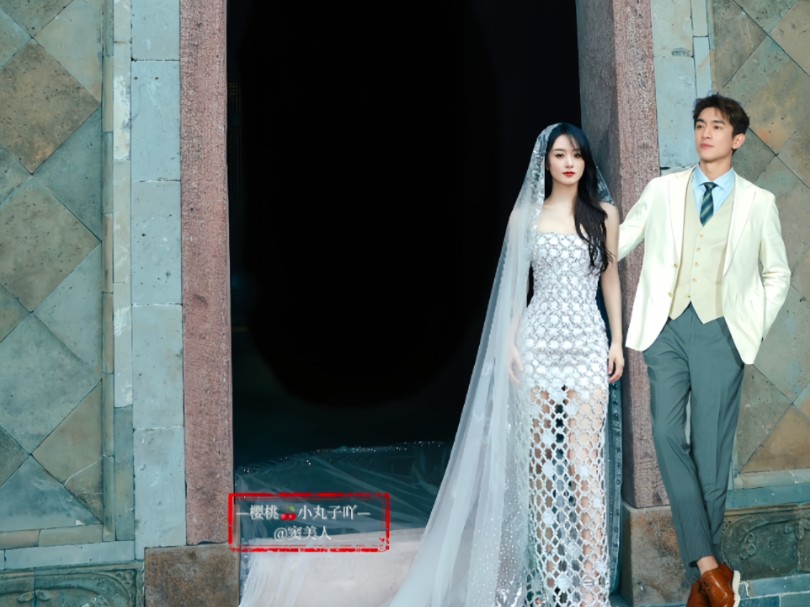 与凤行赵丽颖林更新  咱就是说，真的没有哪位杂志大大，给他俩安排更新婚纱照吗？