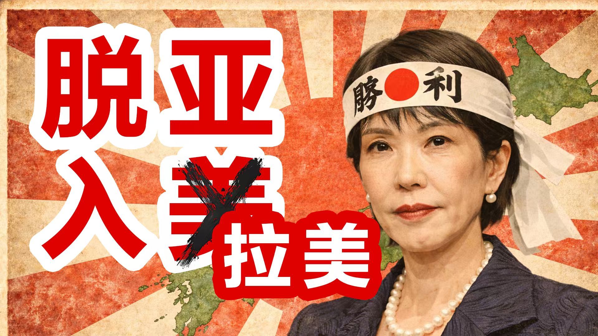 脱亚入（拉）美：高市の野望，日本彻底打回原形！【乌鸦校尉】