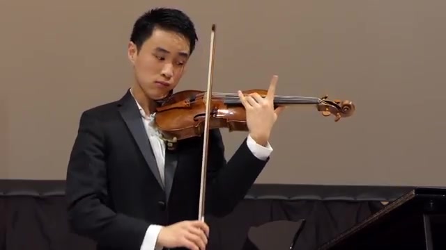 朱凯源(Kevin Zhu)演奏的帕格尼尼小提琴独奏曲