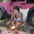 【te cam】韩国小姐姐一个人到无人的地方camping
