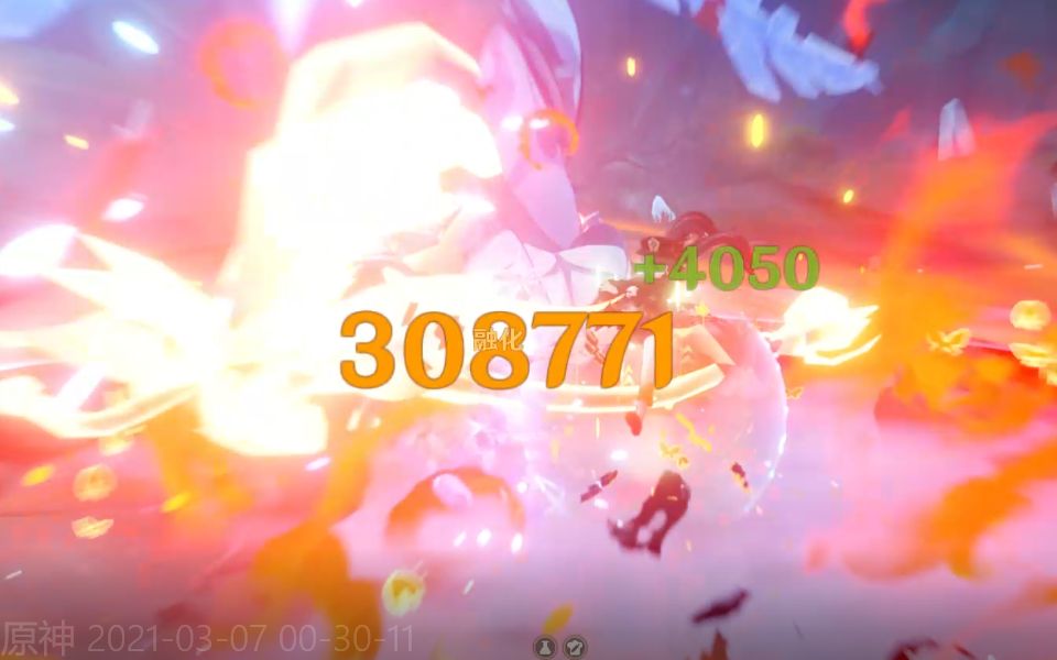 原神胡桃核爆30w猴戏