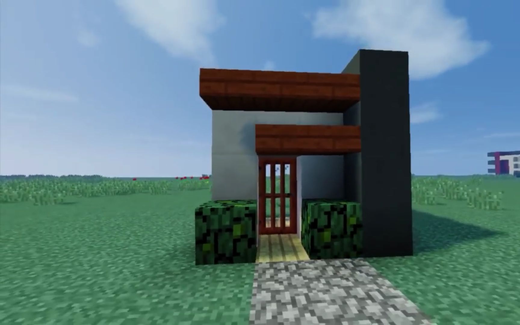 Minecraft 如何建筑一个实用的迷你小屋 哔哩哔哩 つロ干杯 Bilibili