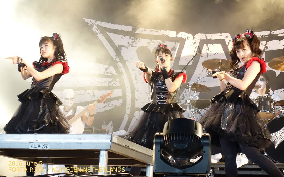 【BABYMETAL】 FortaRock Nijmegen 2016哔哩哔哩bilibili