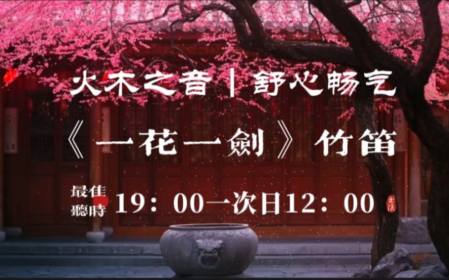 『五音疗疾』养心气疏肝气，调整情绪，保养心阳，释放压力，一到晚上消沉难过，胡思乱想，情绪低落，胆小多疑，焦虑失眠，听听它吧《一花一剑》