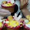 （快手  小高爱吃饭  自制蛋挞