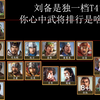 用梗锐评三国志14武将排行，看看你心目中的武将排在哪个档次 ——统帅篇