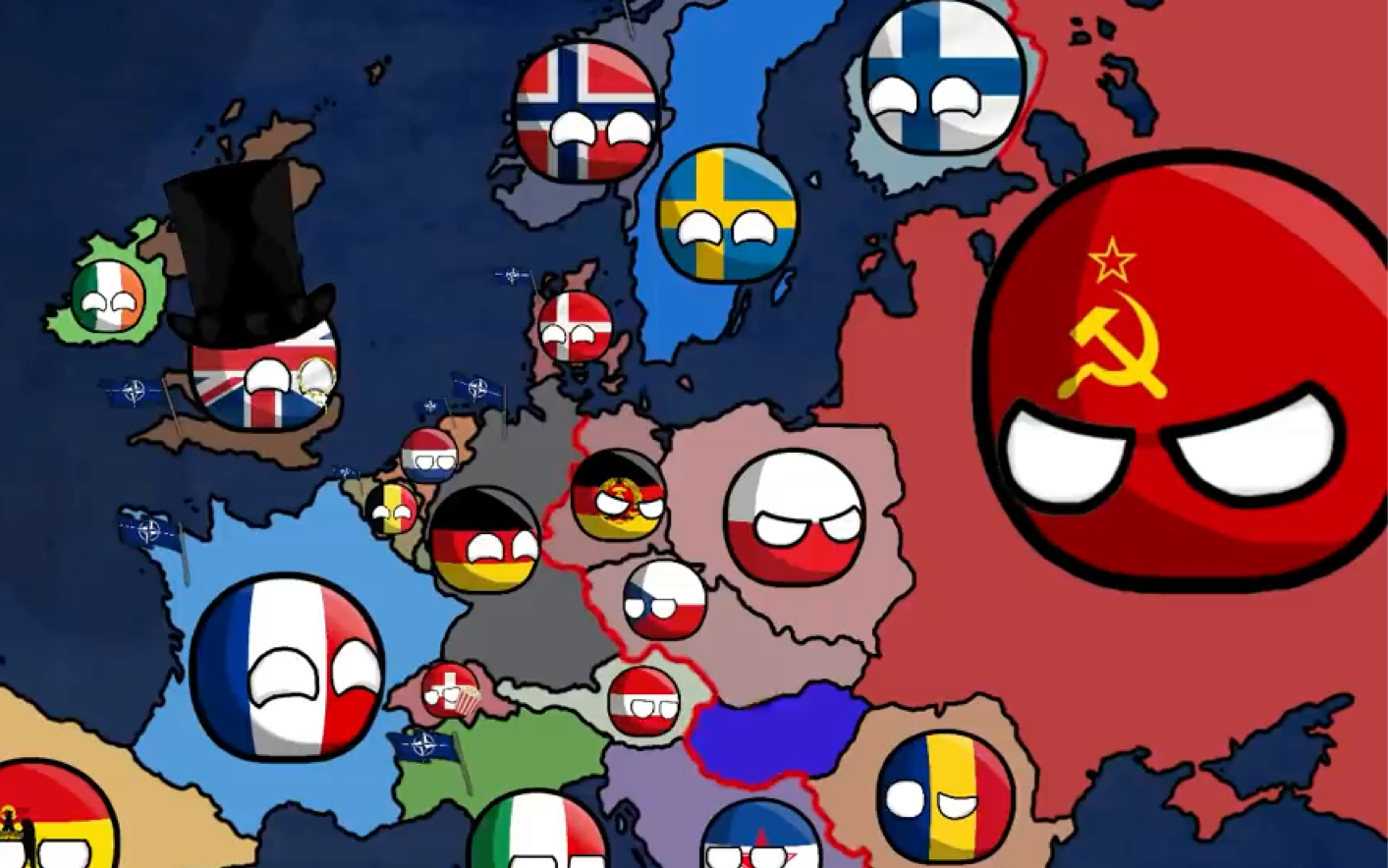 【波兰球】欧洲历史 (1900-2021)
