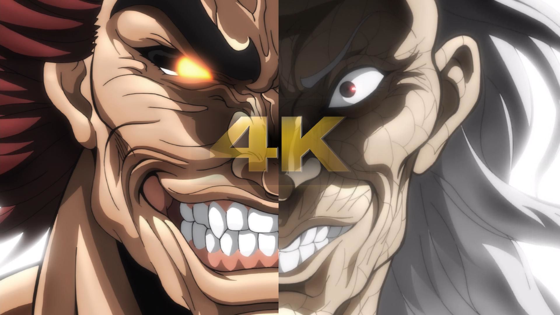 【4K刃牙经典片段】郭海皇VS勇次郎（下）