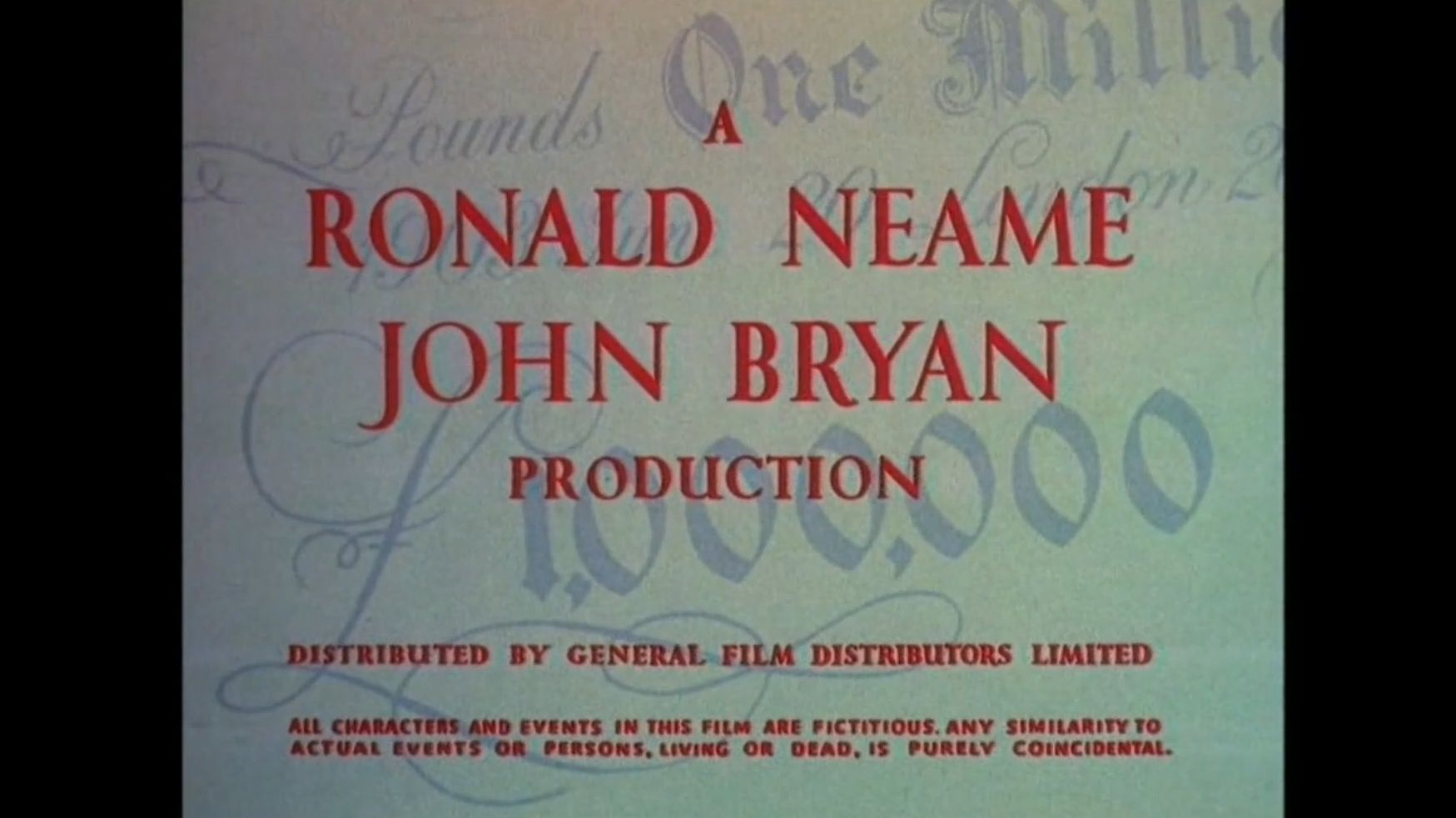 百万英镑 The Million Pound Note (1954)
