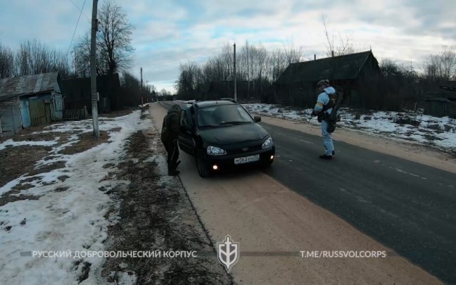 俄罗斯志愿军已发布去布良斯克的影像