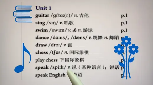 人教英语诵读 | 七年级下册Unit1单词