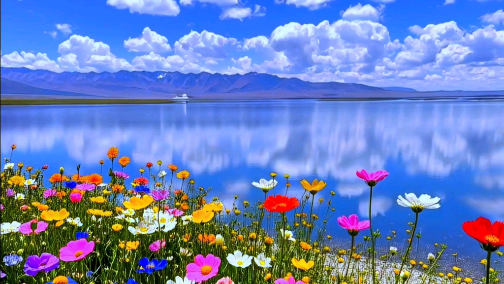 夏天的花风景素材【无水印】