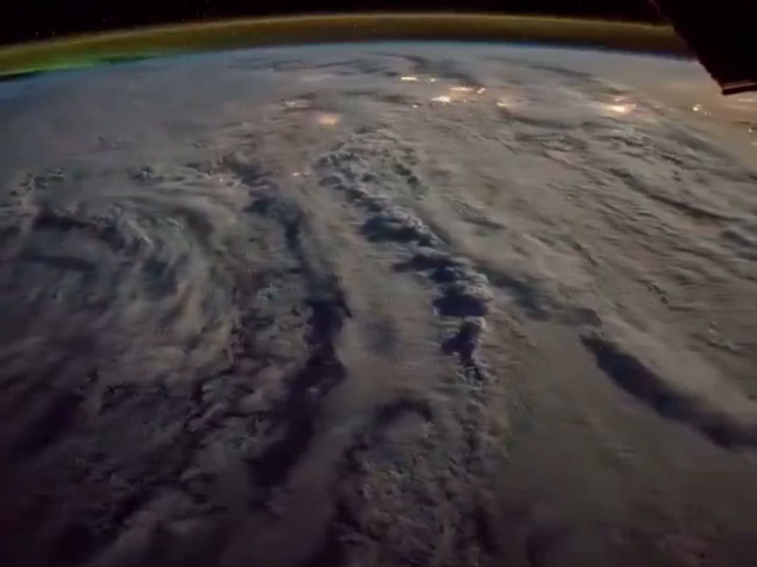 Satellite photographs of the Earth at night