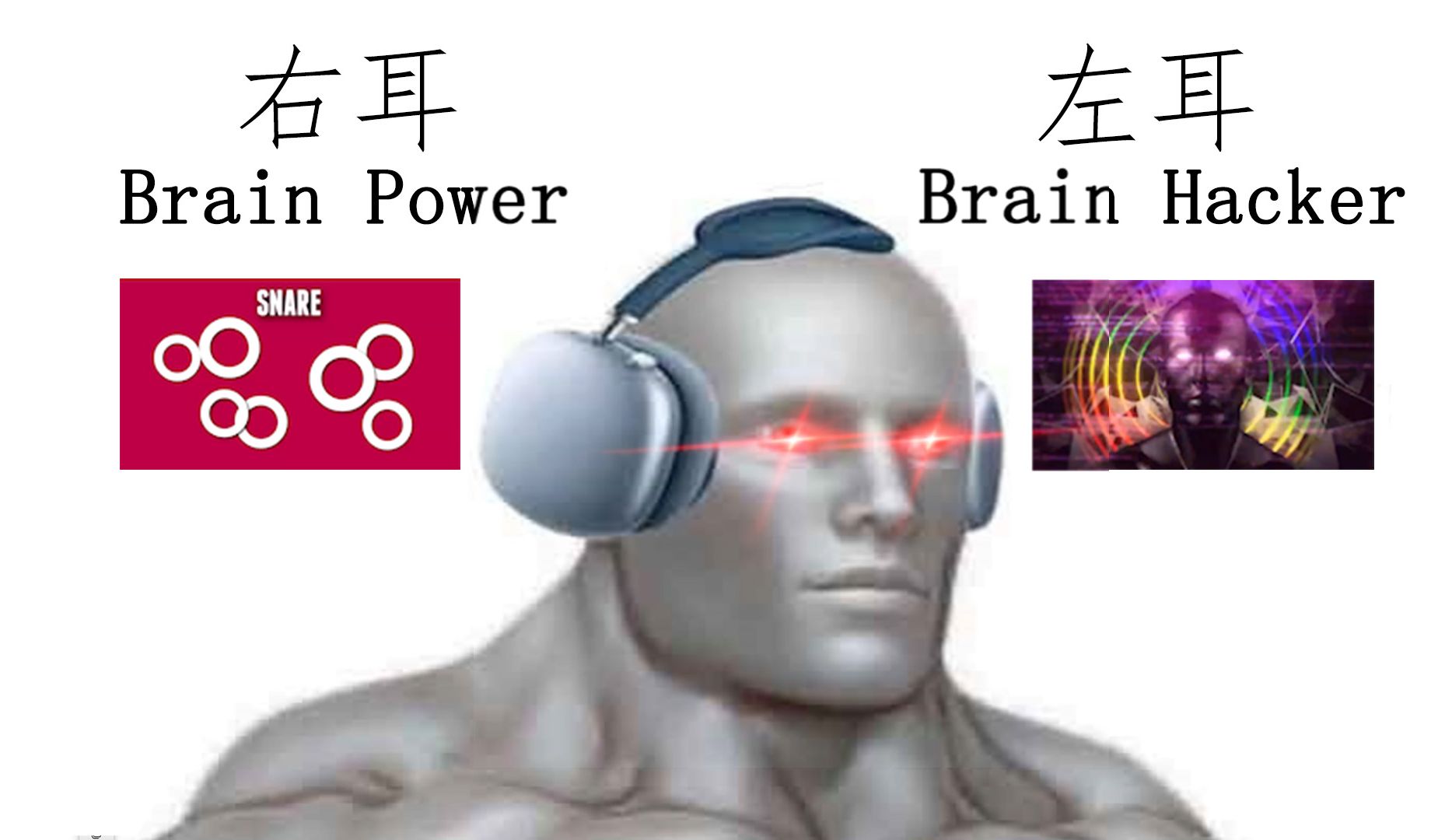 大脑进化之左耳Brain Hacker，右耳Brain Power /音游meme#8