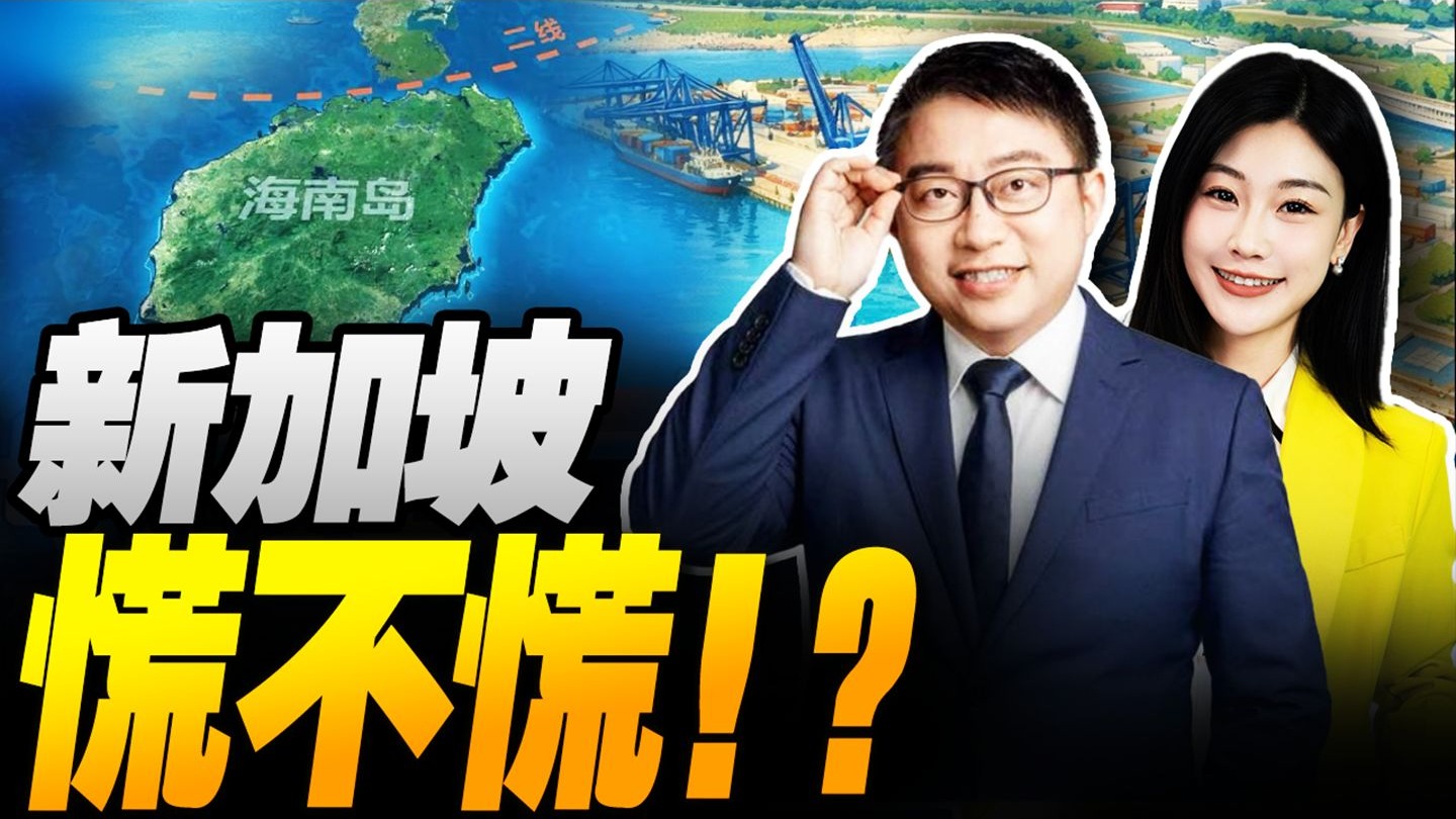 海南封关多艘货轮抵达！新加坡不再是唯一选择！沈逸 三妹