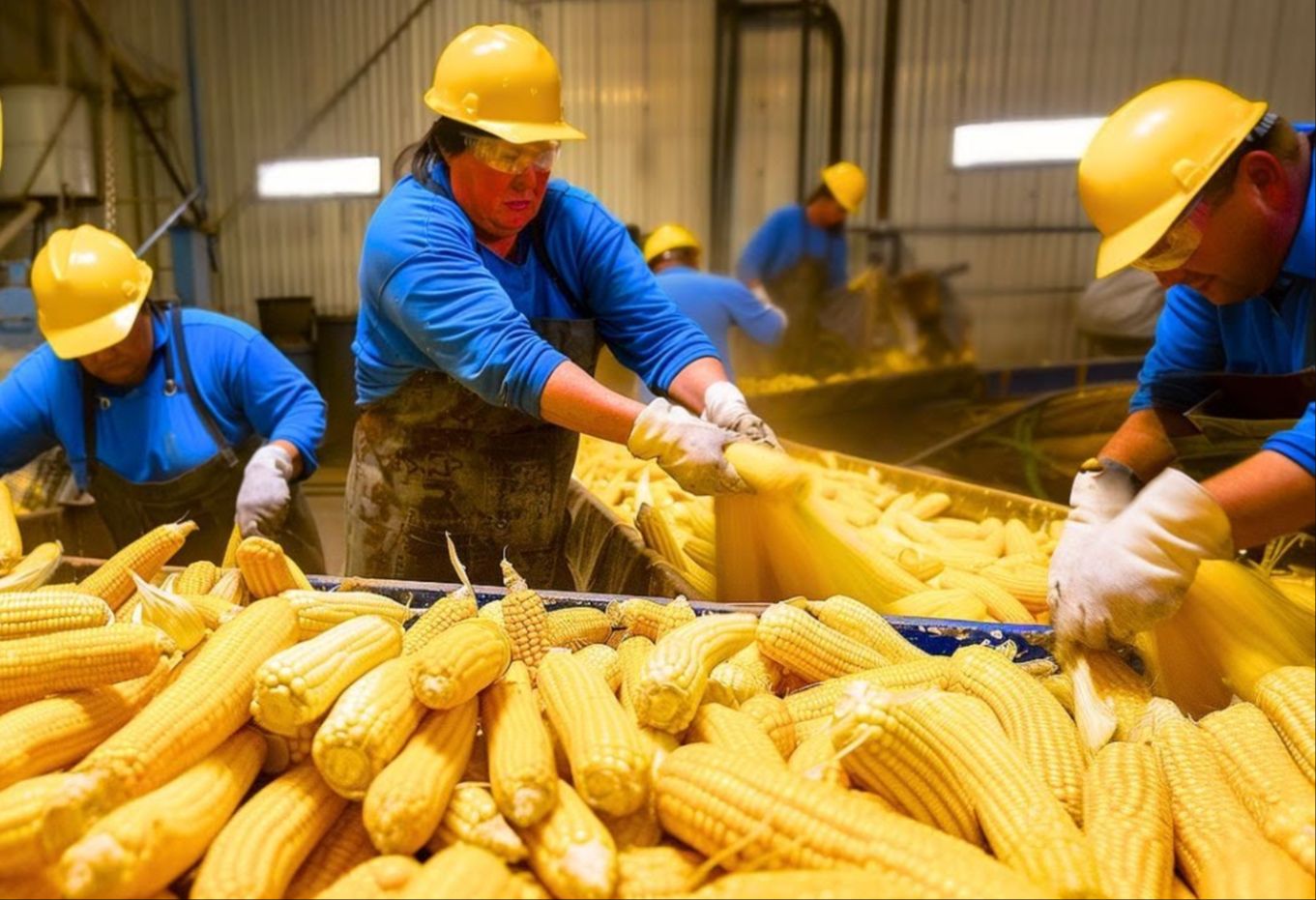 玉米的多样化制作过程：从田间到餐桌的美味之旅