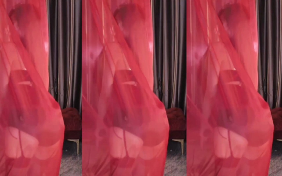 vivi小小酥 窗帘舞