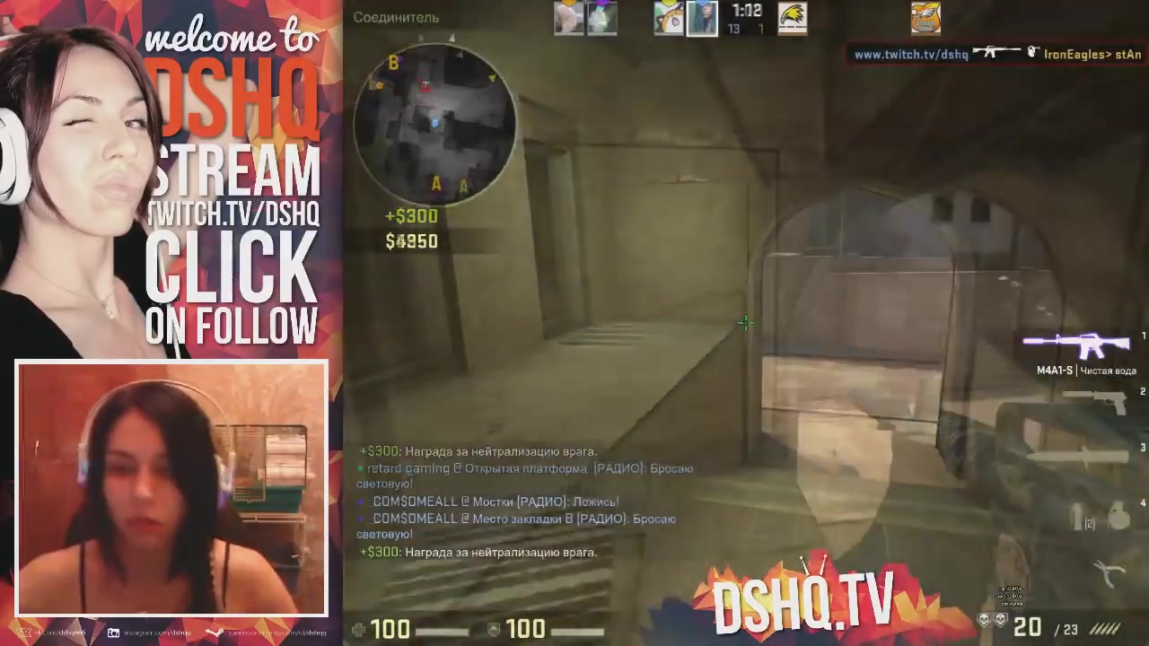 csgo _ best of russian girls plays (twitch highlights)