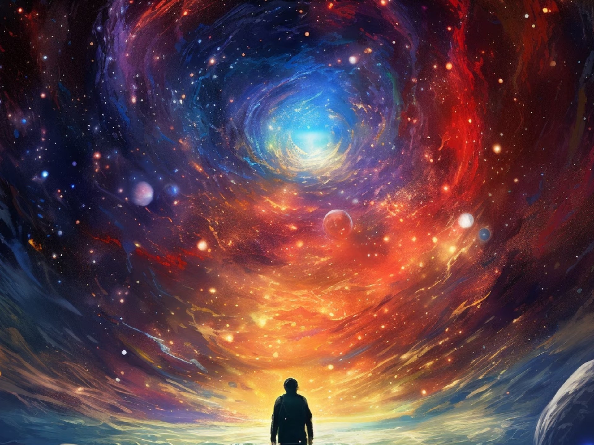 ✨总宇宙:传播光与爱的这些人，骗自己脱离现实，不敢面对现实的竞争