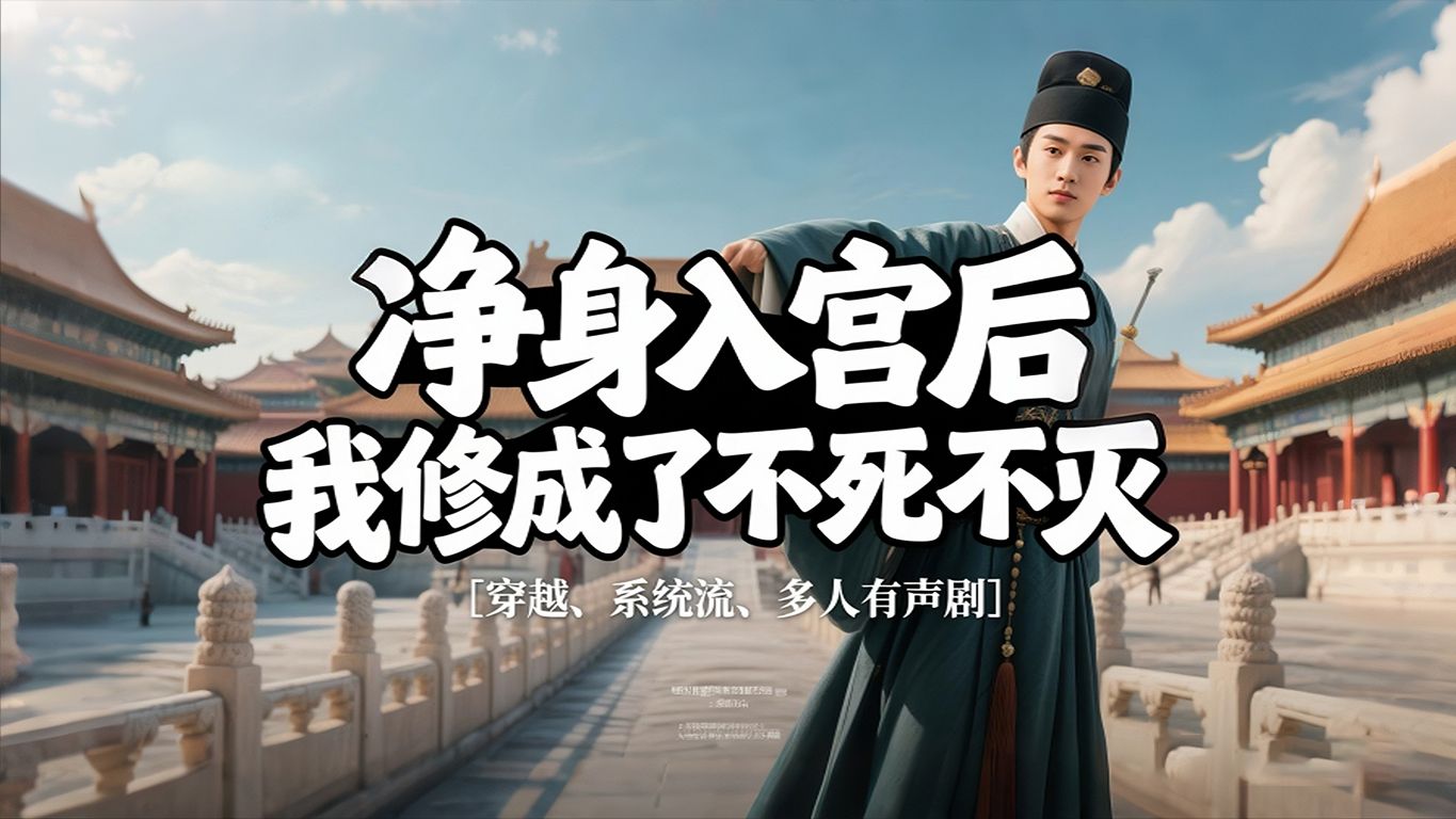 【系统流】净身入宫后，我修成了不死不灭｜去片头片尾｜全集完整版