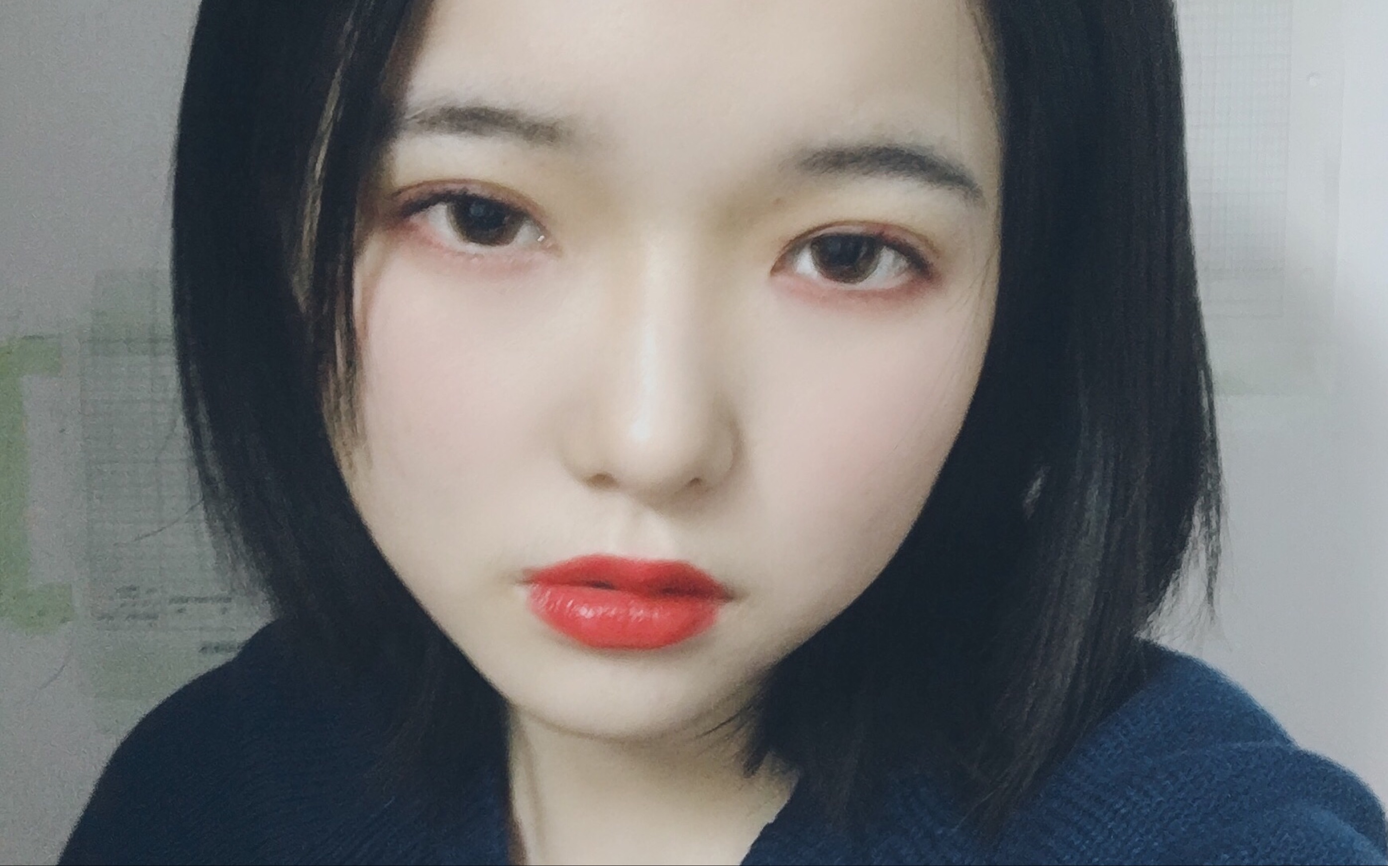 【佐伊zoe】小性感红唇厌世妆,第一次投稿