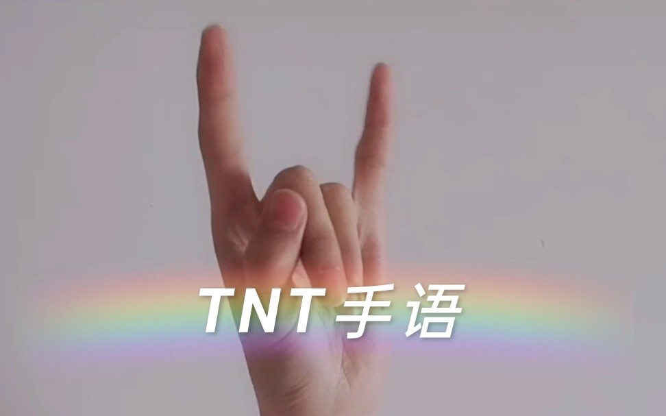 tnt时代少年团手语tnt要平平安安