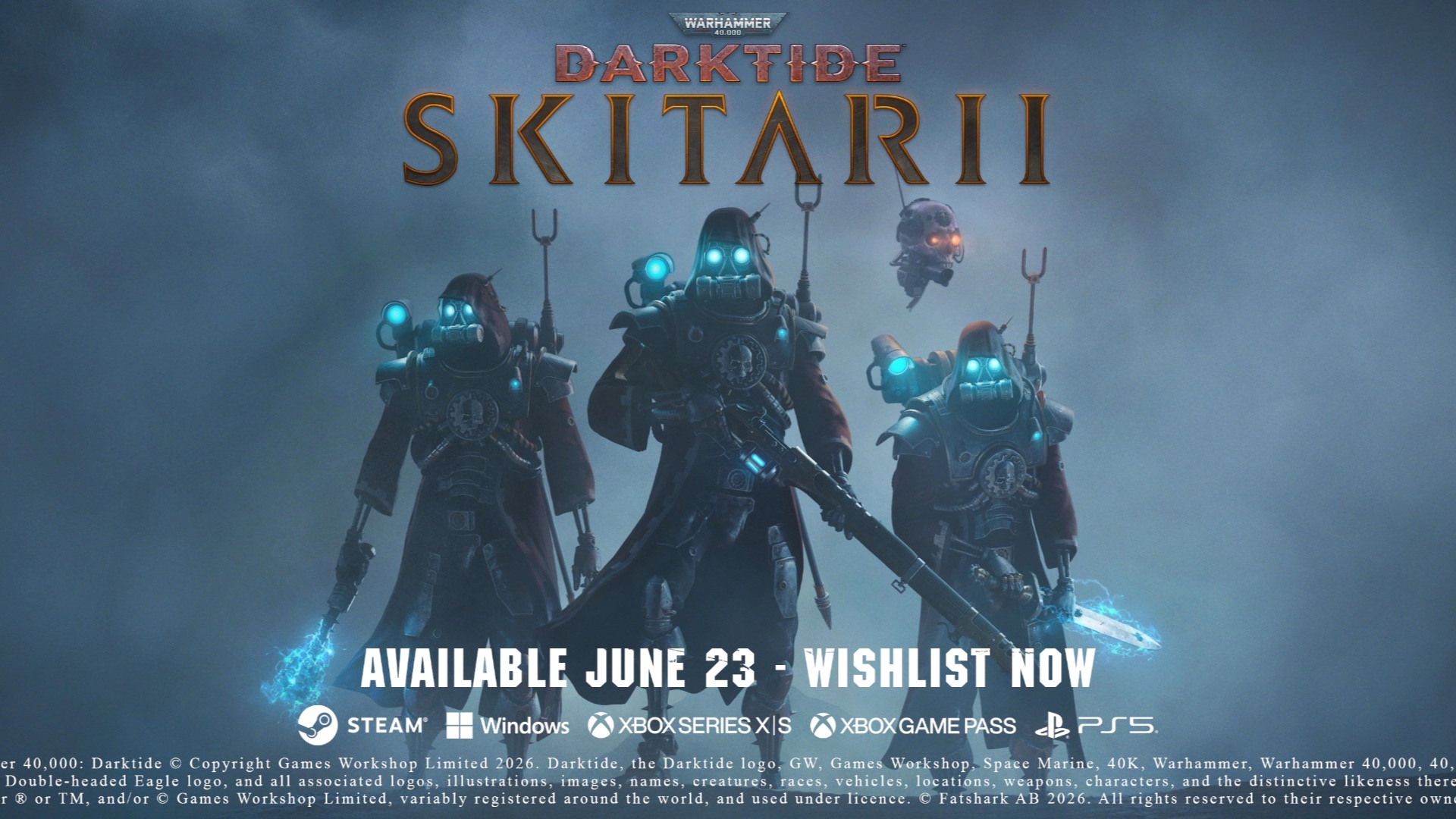 《战锤40K：暗潮》全新职业「Skitarii」｜预告PV
