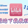 全网最全的B站下载教程，学不会来打我