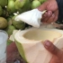 开椰子喝椰子水取肉，解压！