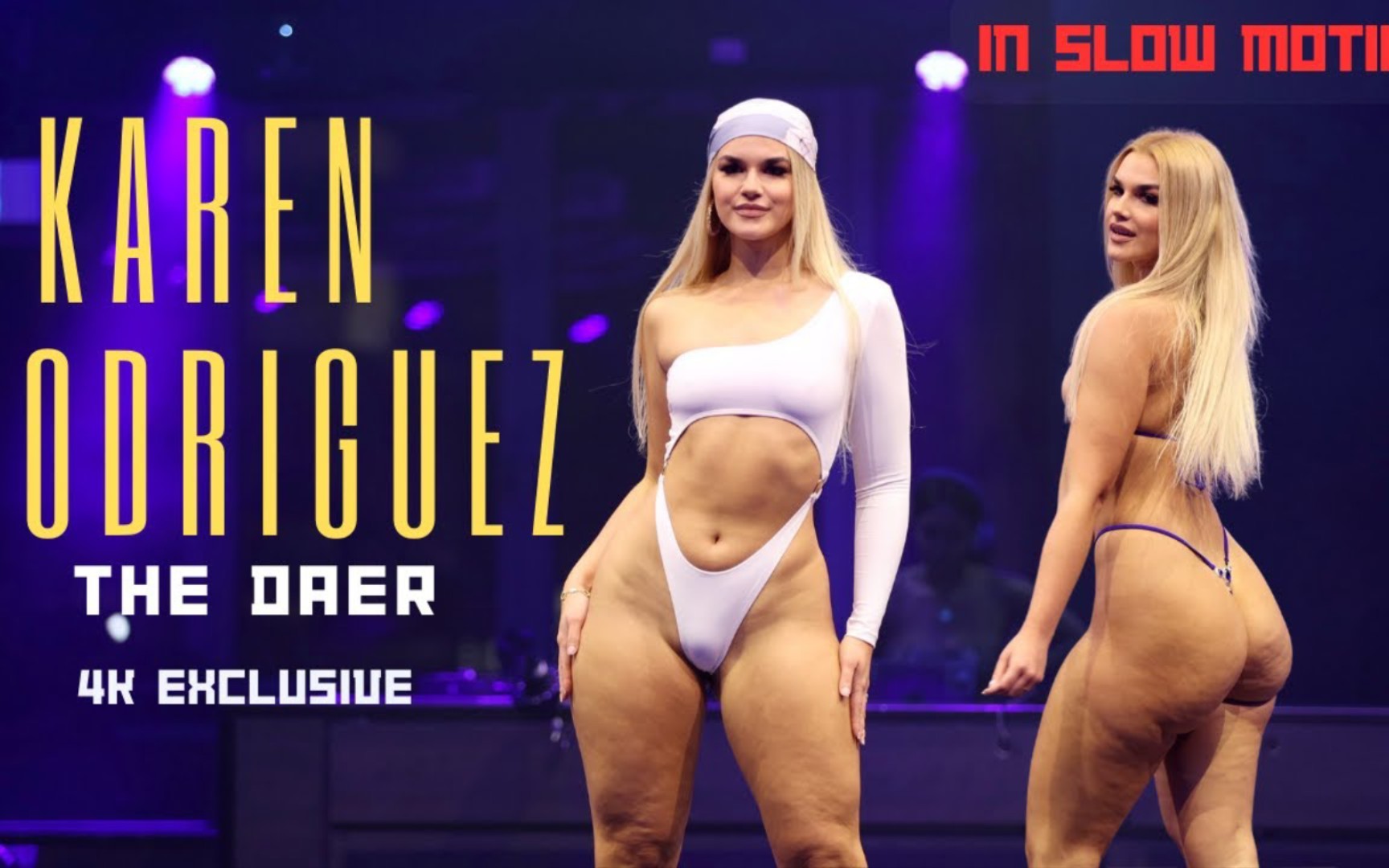 Karen Rodriguez Slow Motion/Miami Swim Week 2023